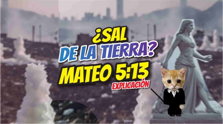 Mateo 5:13 ¿Puede la sal perder su sabor?
