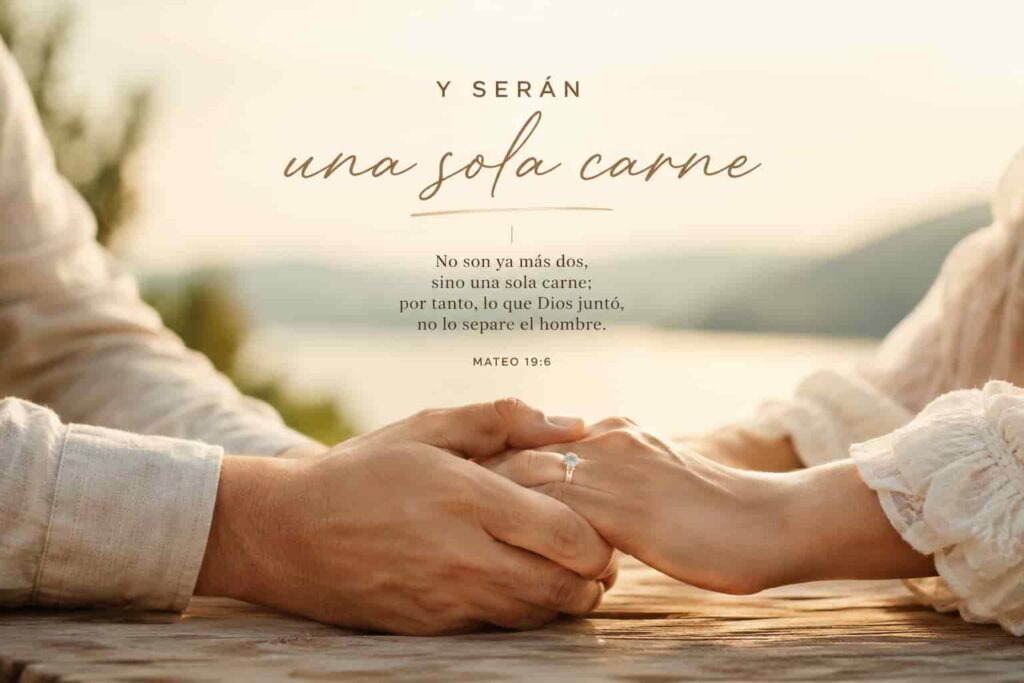 una sola carne versículo